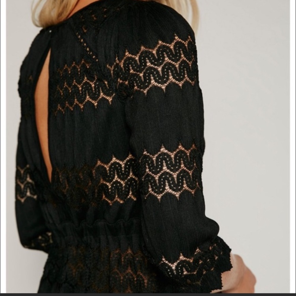 Free People Fire Island Crochet Top - Picture 12 of 16